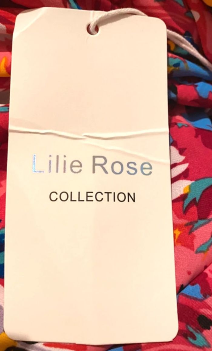 Robe longue à fleurs Lilie Rose - photo numéro 8