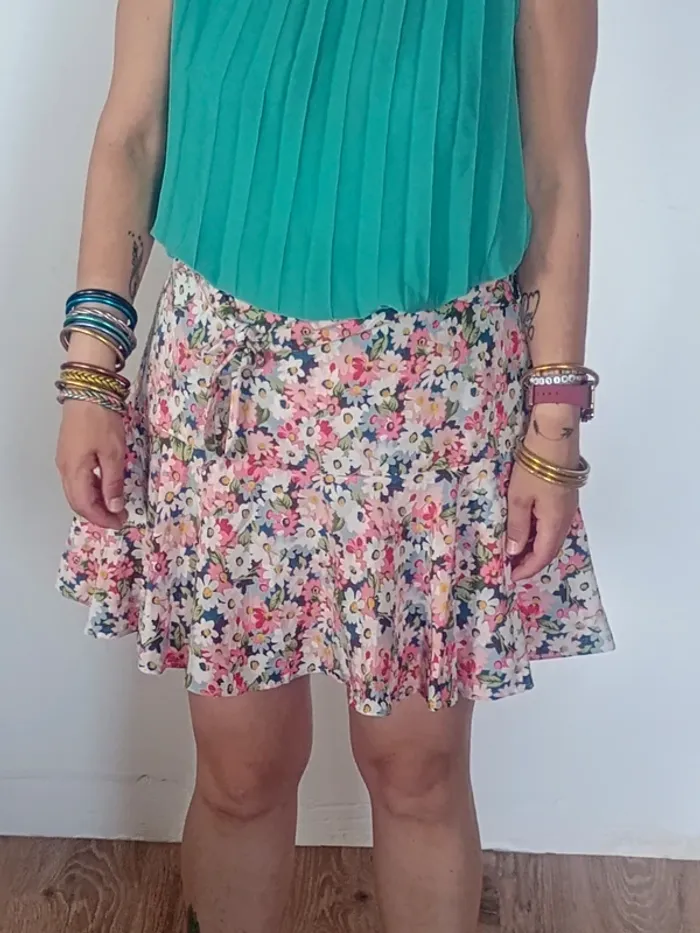 Jupe fleurie L/XL