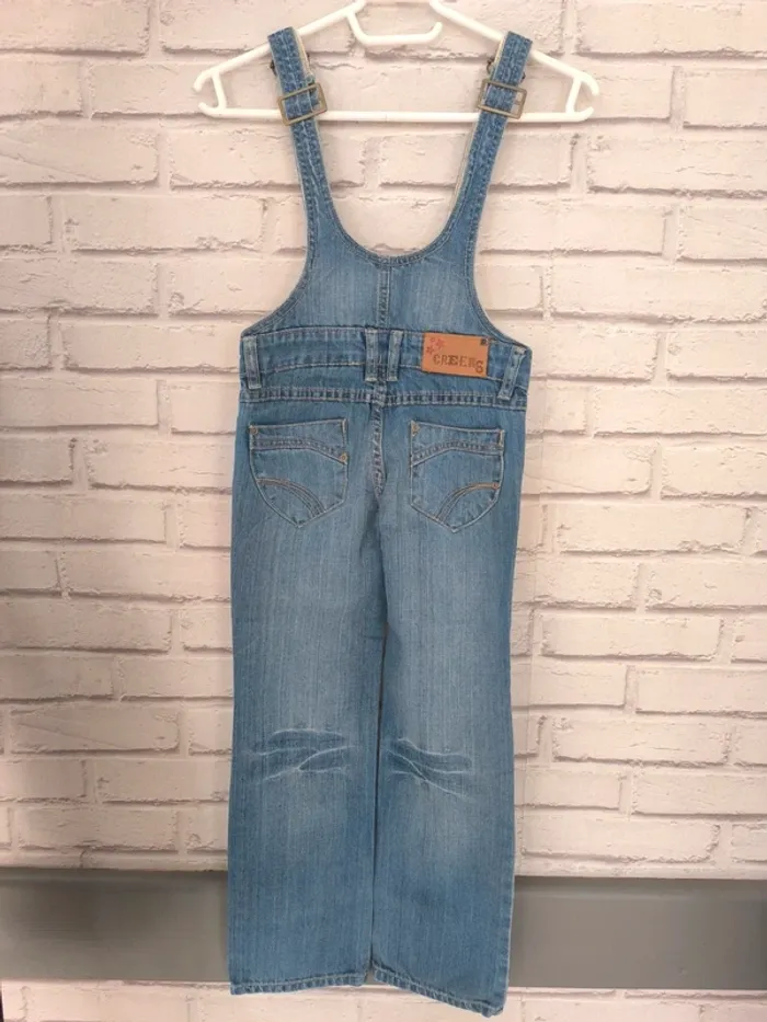 D4639 Salopette fille 8 ans - photo numéro 2