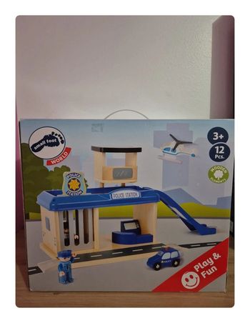 Small foot police station