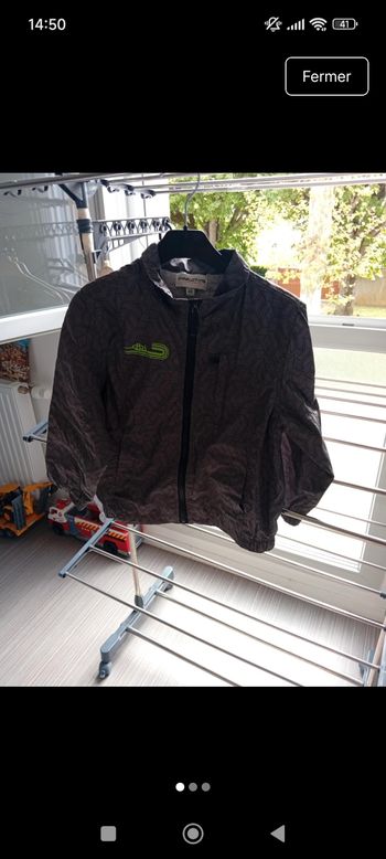 veste coup vent enfant 