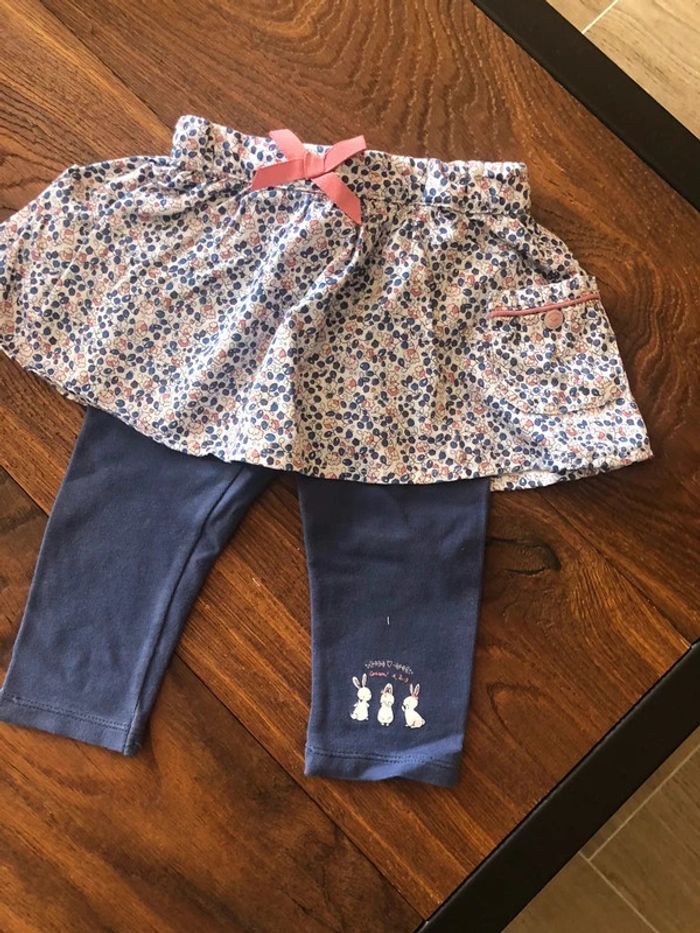 Legging / jupe sergent major 6 mois