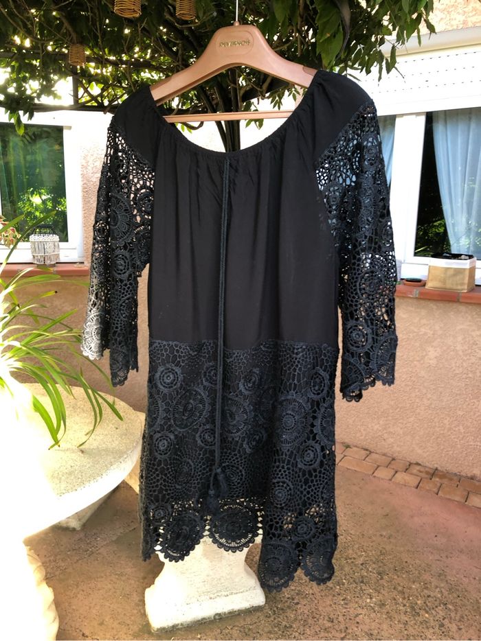 Tunique longue bohème chic
