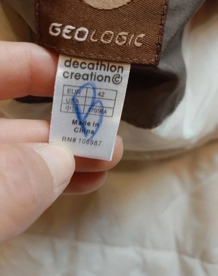 Veste sans manches femme brune et beige Geologic - photo numéro 13