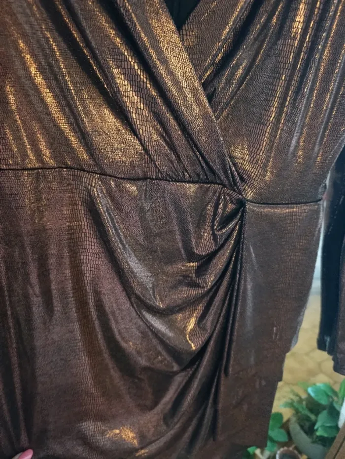 Robe de soirée rose gold - photo numéro 5