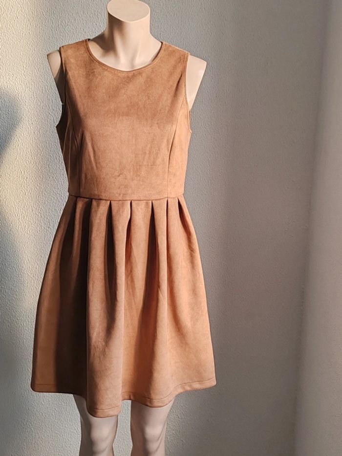 Robe en effet daim