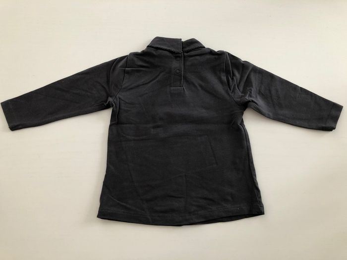 Sous pull gris foncé 6 mois - photo numéro 2