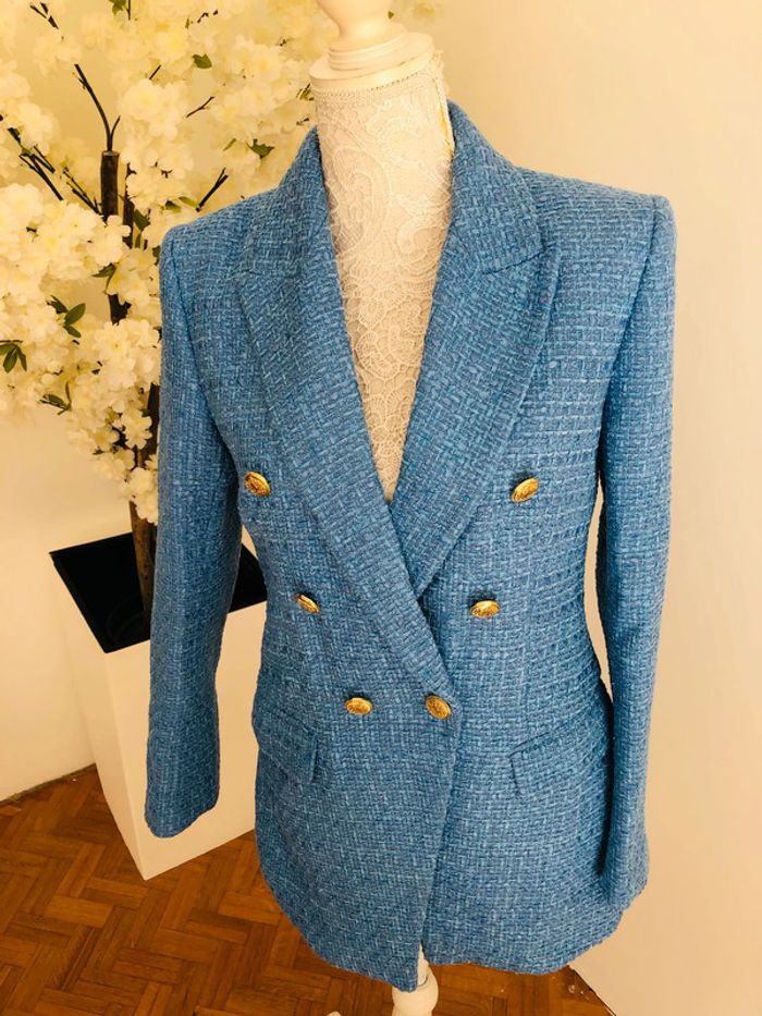 Élégant blazer Zara neuf taille M - photo numéro 7