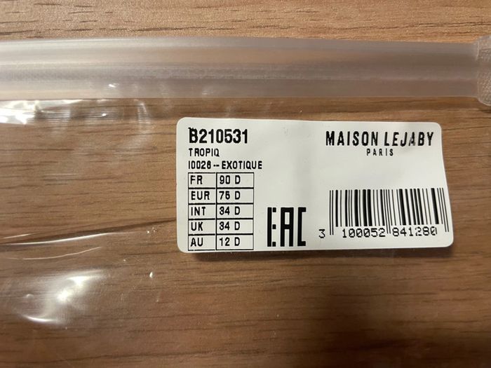 Maillot neuf La Maison Lejaby t38/40 90D - photo numéro 4
