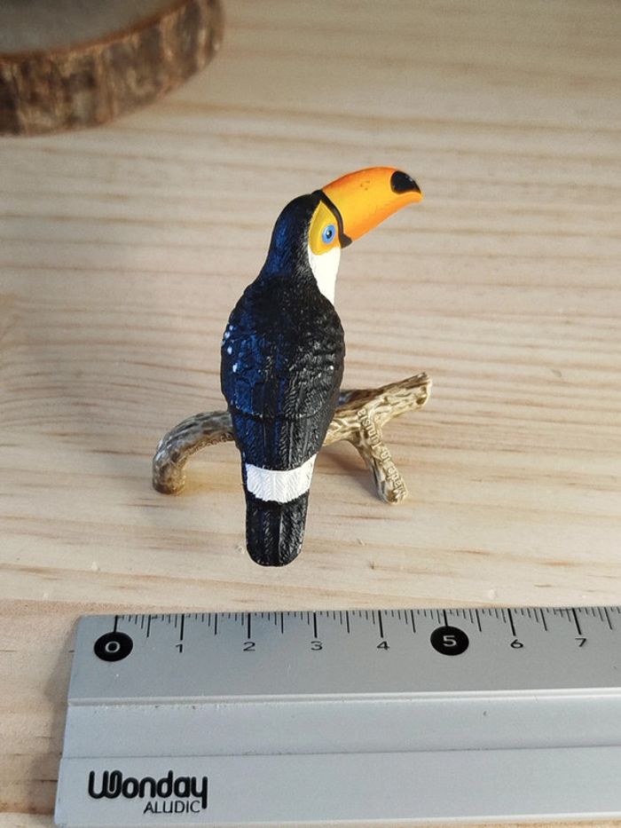 Schleich Oiseau Toucan Figurine Animal d'Amérique du sud - photo numéro 4