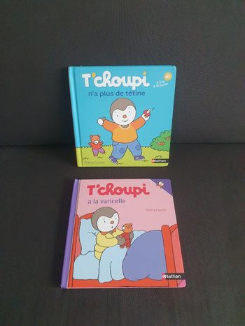 2 livres T'CHOUPI