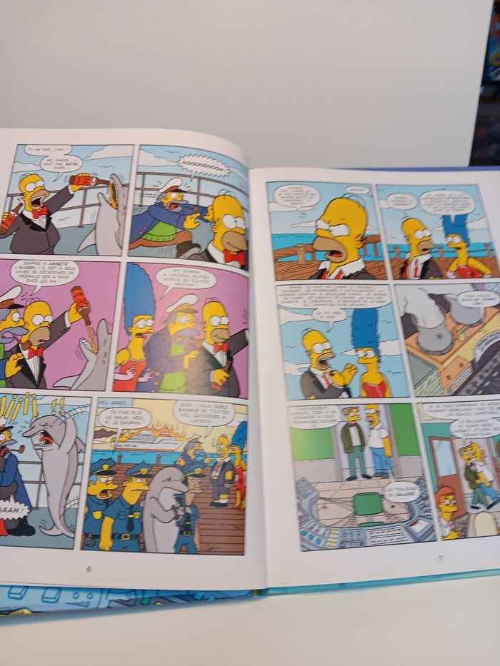 Livre Bande dessinée les Simpson Gros bosseur - photo numéro 5
