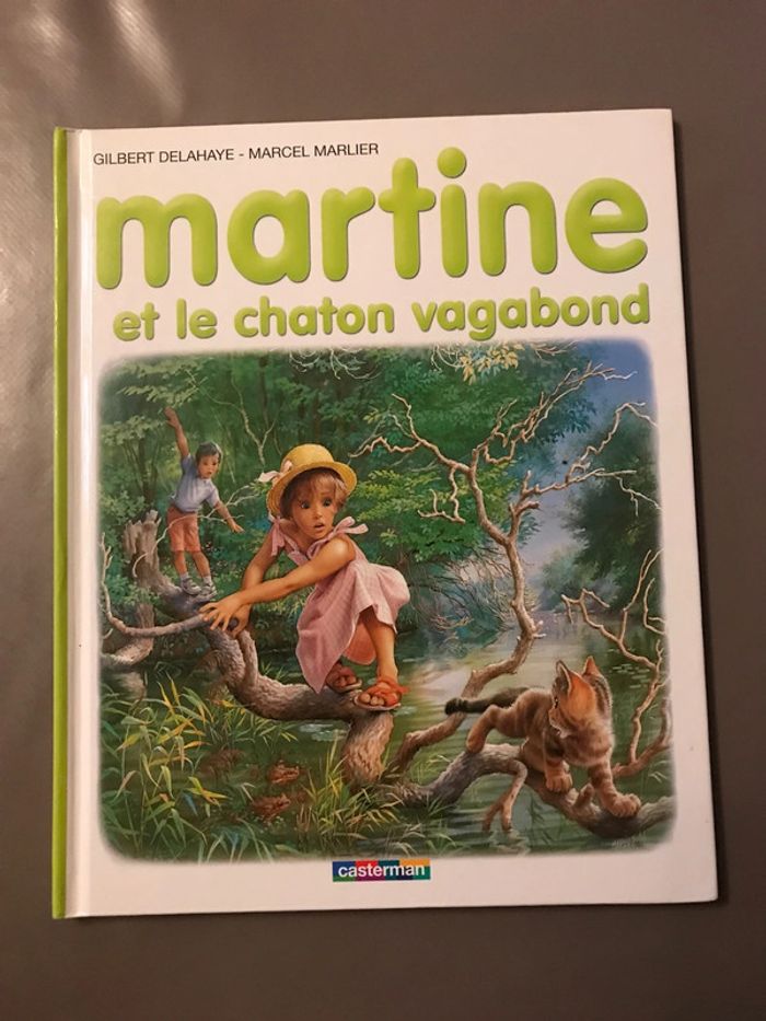 Livre Martine et le chaton égaré
