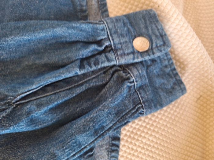 Chemise femme en jean taille S - photo numéro 3