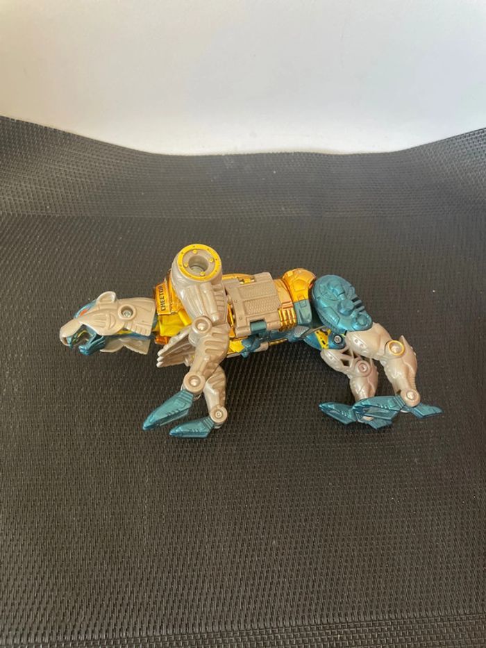 Transformers figurine robot panthère Beast Wars Cheetor deluxe transmetals Kenner 1997 vintage. - photo numéro 7