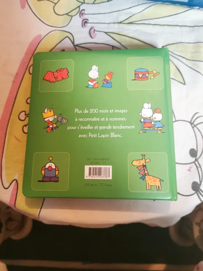 Livre mon petit lapin blanc imagier - photo numéro 2