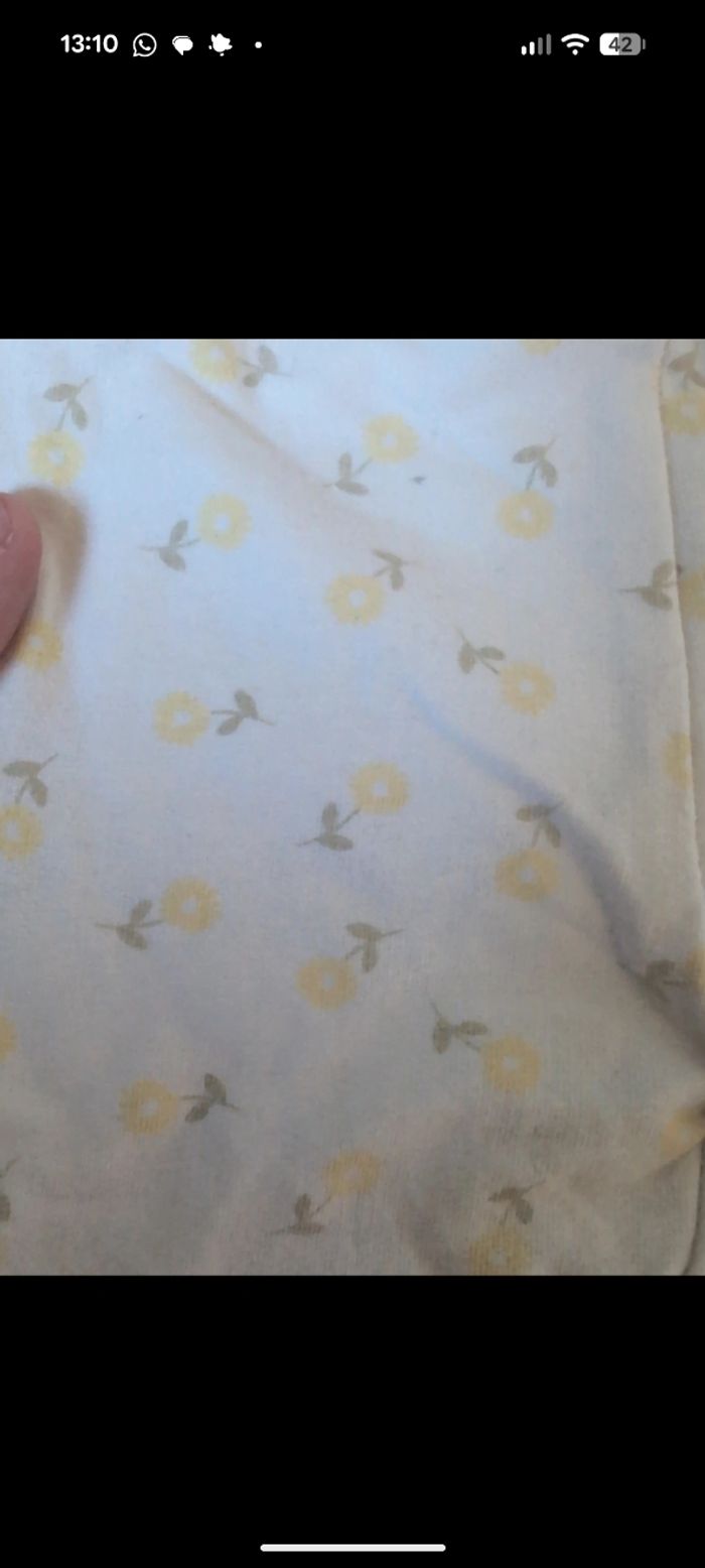 Jogging à fleurs taille 6 mois - photo numéro 3