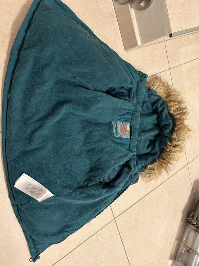 Parka à capuche Bleu canard Sergent Major 4 ans - photo numéro 8