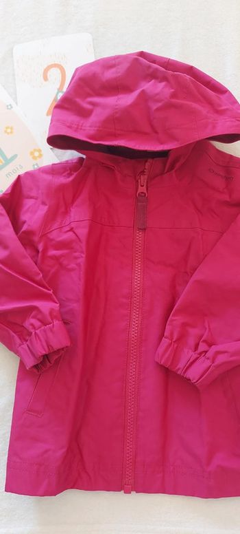 Parkas coupe vent bébé fille 12 mois