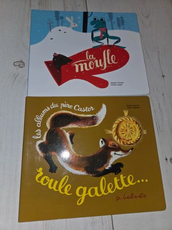 Livres La moufle + roule galette