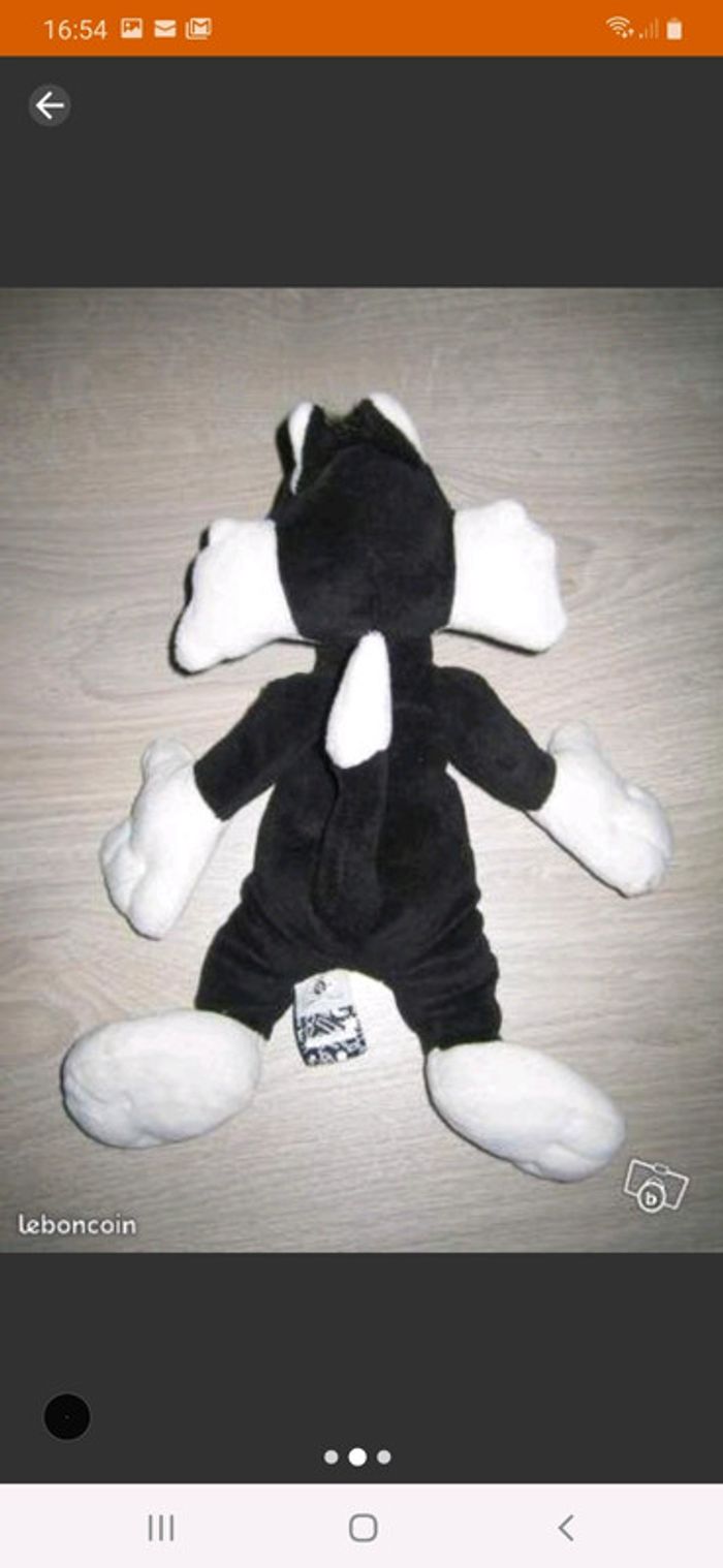 Peluche Gros Minet - photo numéro 2