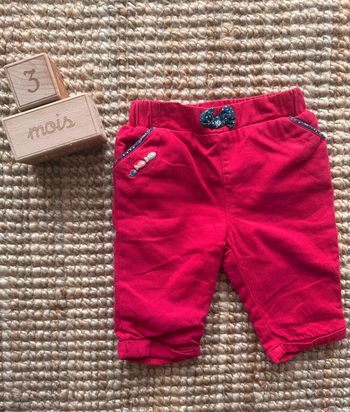 Pantalon Sergent Major 3mois / 60cm