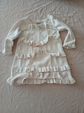 Robe manches longues 6-12 mois