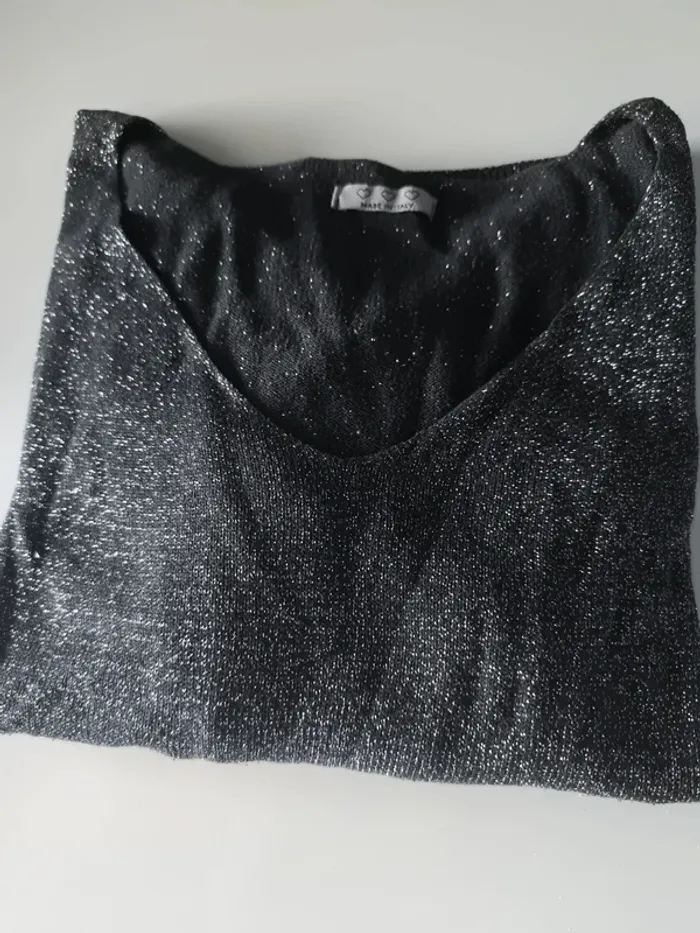 Pull léger paillettes - photo numéro 4