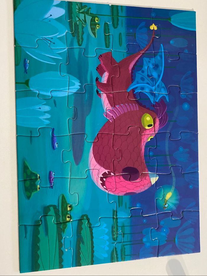 Puzzle Edmond le Dragon - photo numéro 3