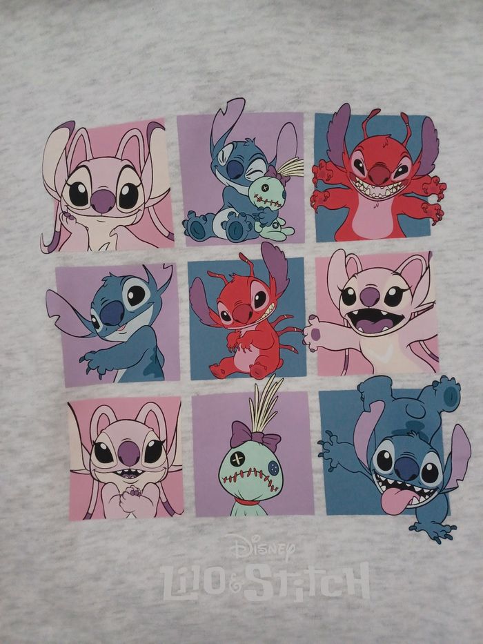 Sweat-shirt stitch T10/11 ans - photo numéro 3