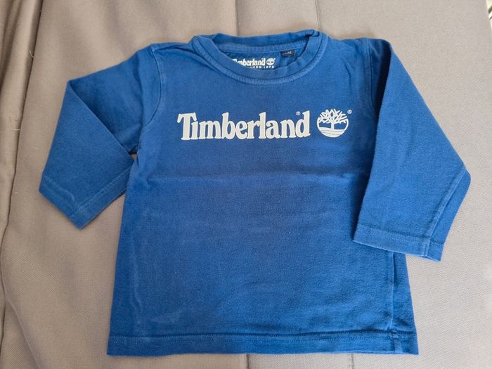 T-shirt manche longue Timberland 2 ans