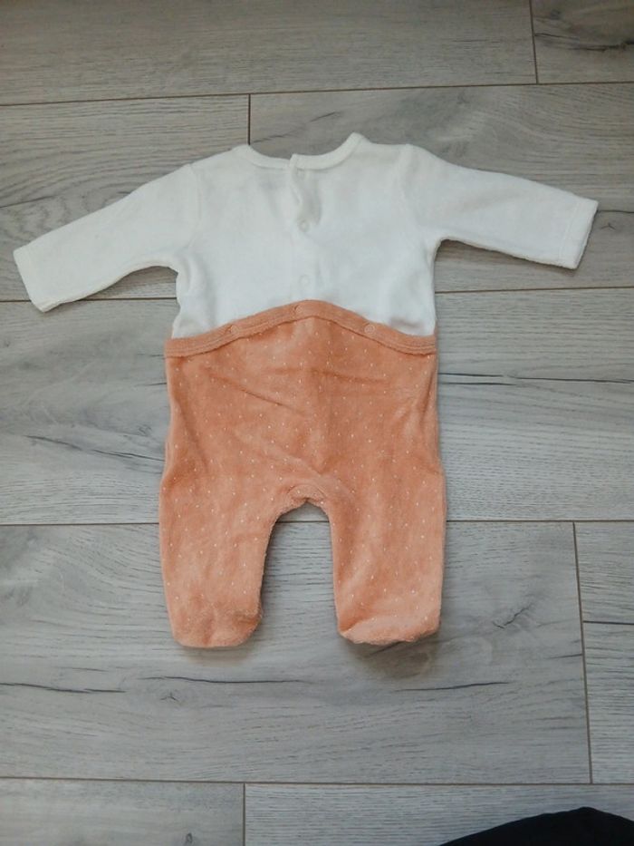 Pyjama velours ~ Gemo ~ 1mois - photo numéro 2