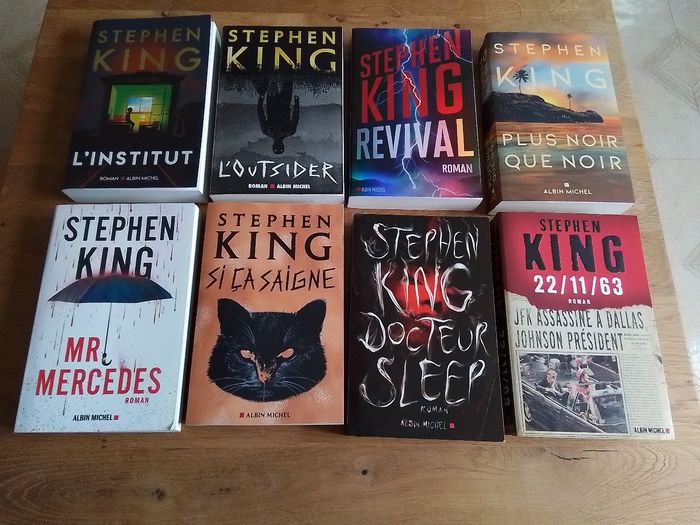 🤩 Beau lot livres stephen King 🤩