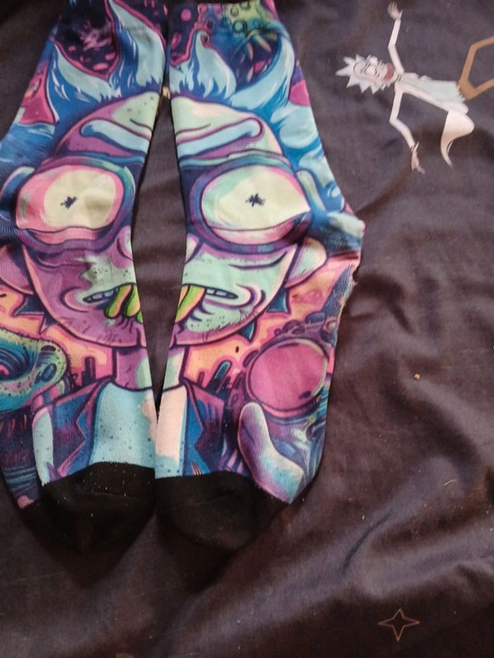 Chaussette rick et morty - photo numéro 2
