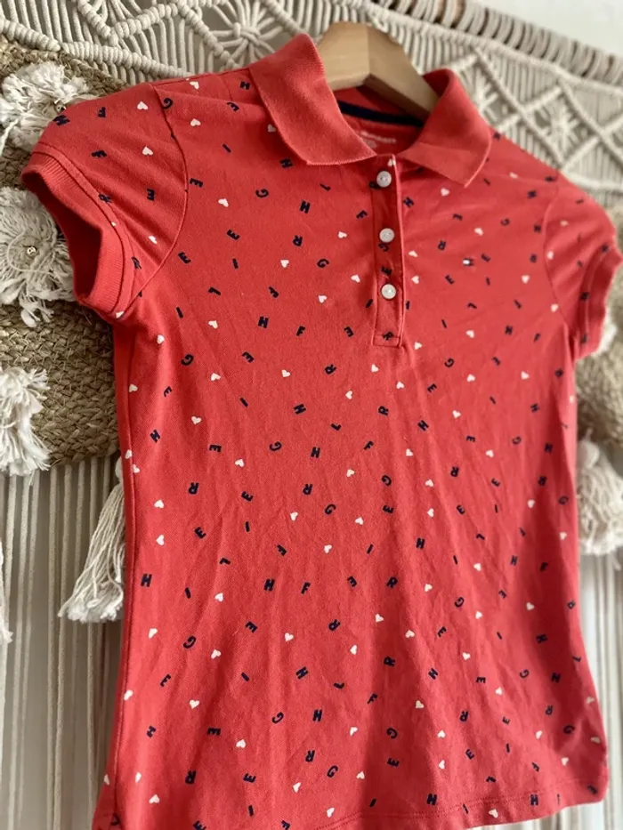 Polo Tommy Hilfiger 8/10ans - photo numéro 3
