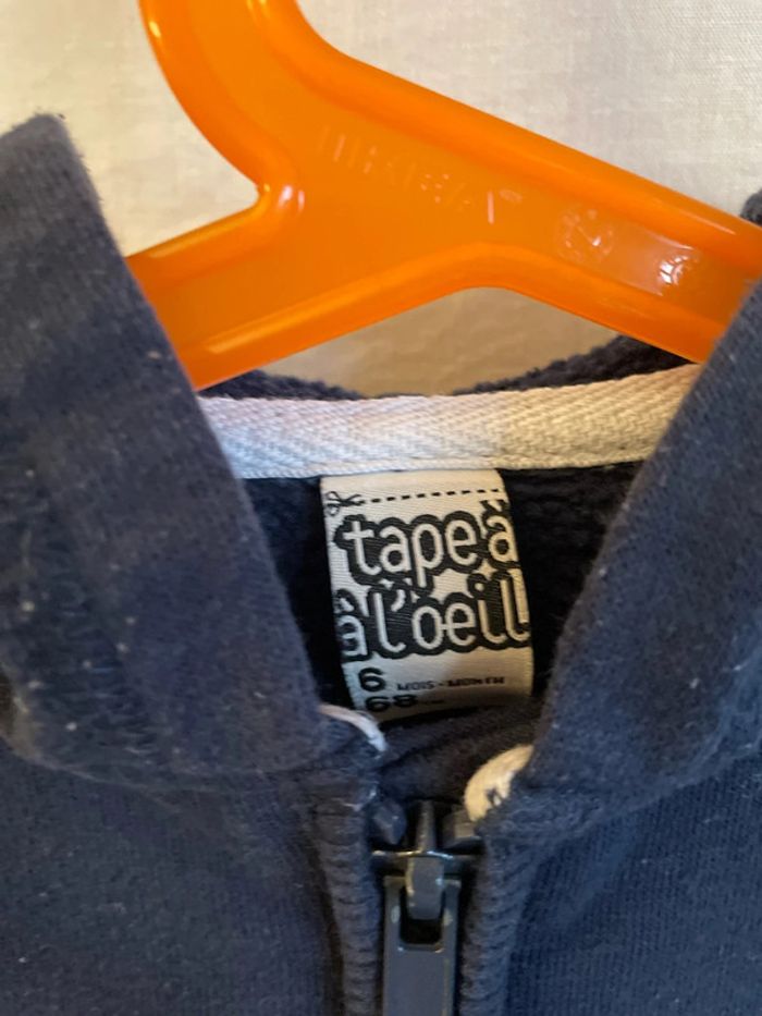 Gilet 6 mois tape à l’œil - photo numéro 2