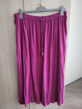 Jupe longue La Halle XL violet
