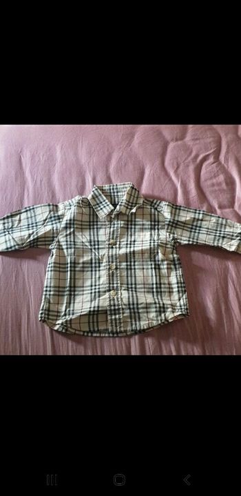 Chemise burberry bébé