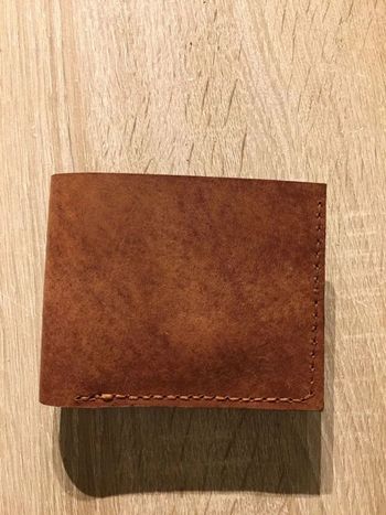 portefeuille homme fait main