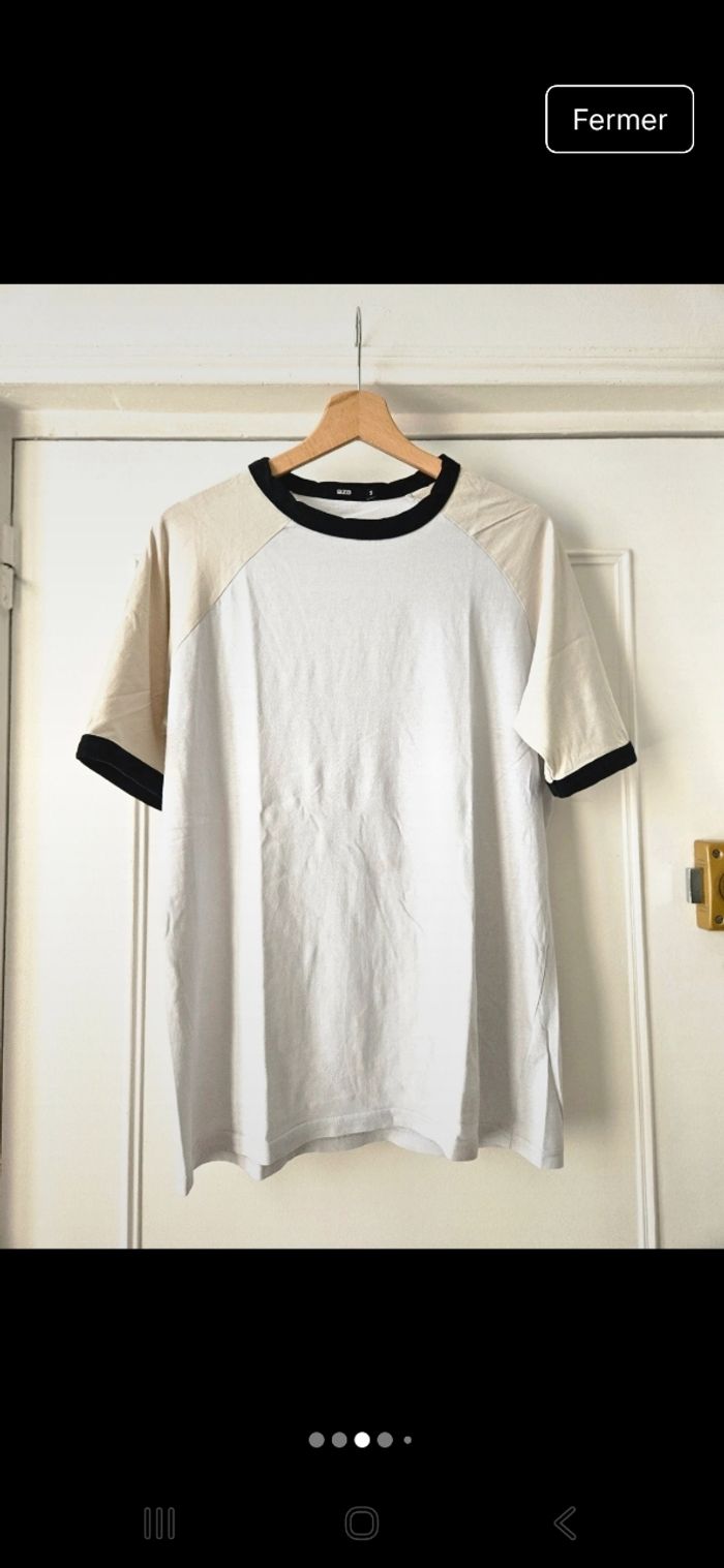 T-Shirt col noir - photo numéro 4