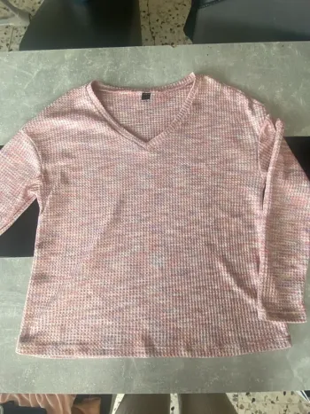 Pull col V M- shein