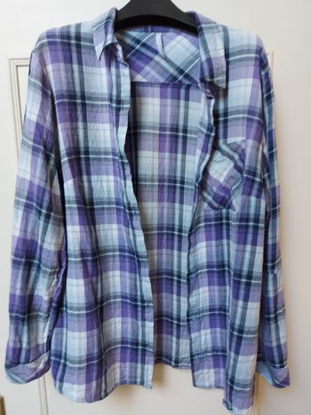 Chemise coton flanelle