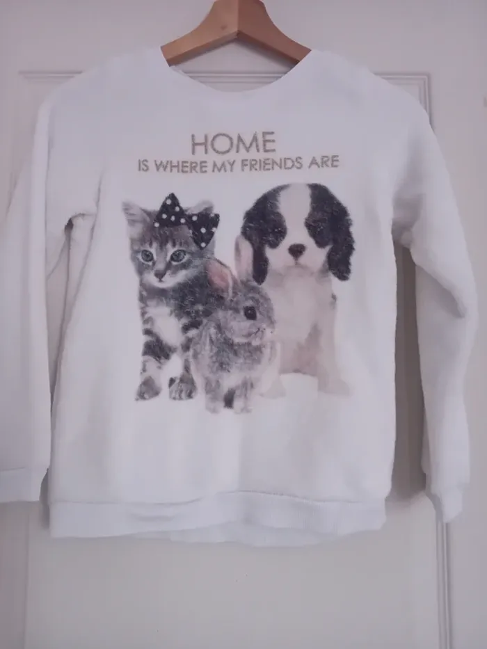 Pull doux fille 8 ans