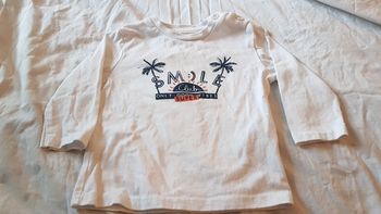 T-tshirt 6 mois gemo 0€50 -50% dès 2 achetés