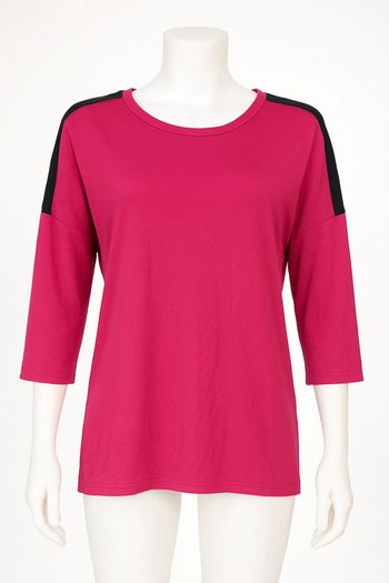 Haut fuchsia femme Taille unique