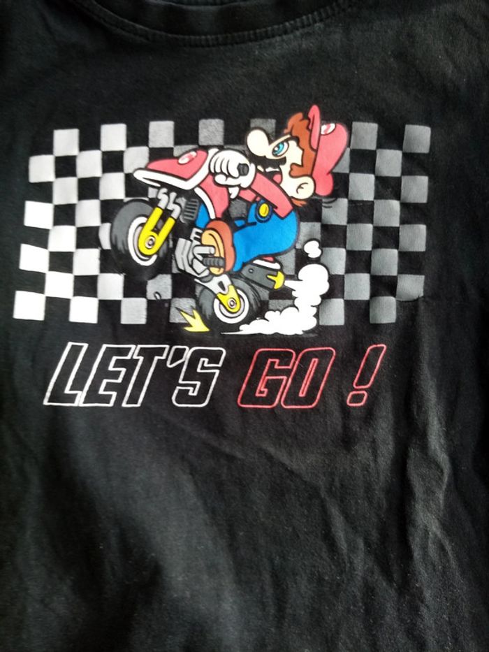 Tee shirt manche longue Mariokart 8A - photo numéro 2