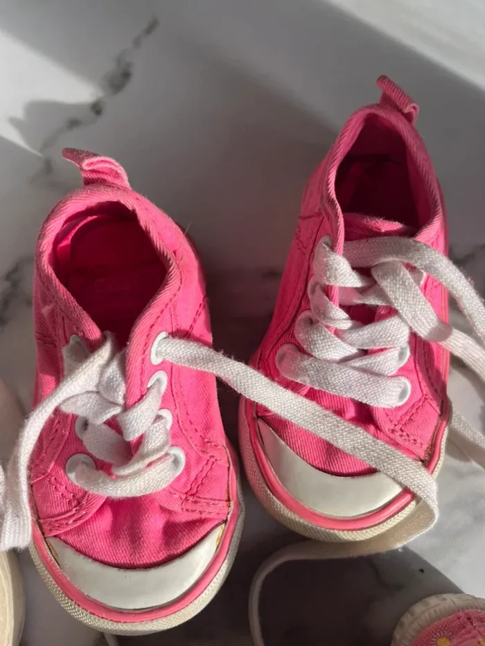 Lot de 7 chaussures bébé  fille 18/19 - photo numéro 8