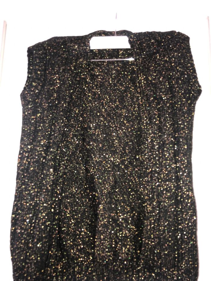 Gilet veste cardigan fêtes tenue de fêtes soirée 34 36 - photo numéro 2