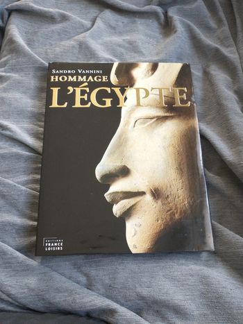 Très beau livre hommage à l'Égypte de Sandro vannini