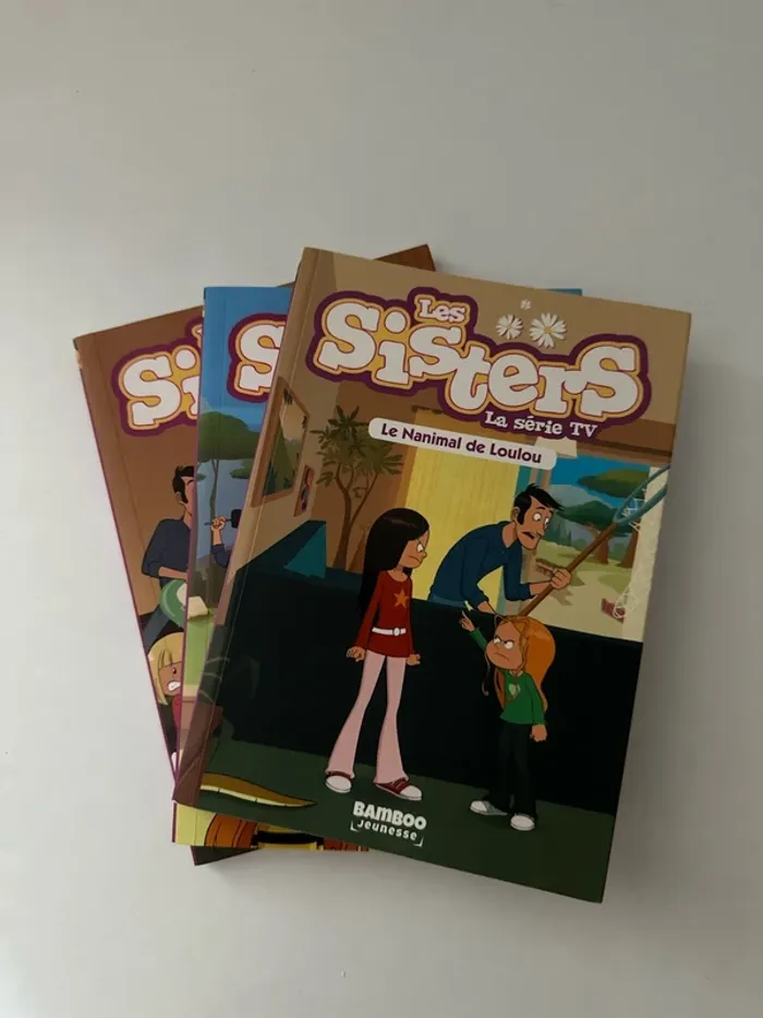 Livre Les Sisters la série tu